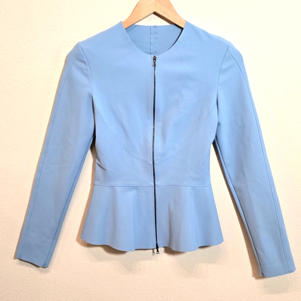 M 2057 by Maria Pinto Women's Theodora Baby Blue Jacket